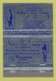 Matchbook Cover - Shower Door Co Atlanta GA girlie WEAR 40 Strike