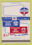 Matchbook Cover - Standard oil gas NO DEALER 40 Strike