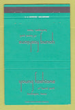 Matchbook Cover - Young Fashions Laurel Park Harlingen TX Clothes WEAR 40 Strike