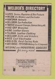 Matchbook Cover - HC Witherspoon Welding Supply Los Angeles CA 40 Strike