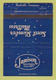 Matchbook Cover - Jamison Bedding Furniture Nashville TN 40 Strike