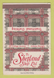 Matchbook Cover - Shetland Shop Clothes Athens GA 40 Strike