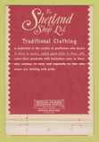 Matchbook Cover - Shetland Shop Clothes Athens GA 40 Strike
