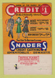 Matchbook Cover - Snaders Credit Clothing Milwaukee WI 40 Strike