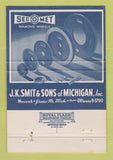 Matchbook Cover - JK Smith Sons Industrial Diamonds Grosse Ile MI 40 Strike