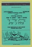 Matchbook Cover - Ralph Hull Funeral Home Seymour CT 40 Strike