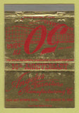 Matchbook Cover - Angelus Furniture Los Angeles CA WEAR 40 Strike