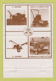 Matchbook Cover - Limbco Brush Chippers Stump Cutters  40 Strike
