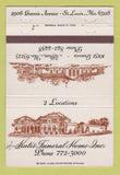Matchbook Cover - Kutis Funeral Home St Louis MO WEAR 40 Strike
