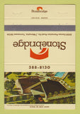 Matchbook Cover - Stonebridge Memphis TN 40 Strike