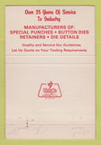 Matchbook Cover - Detroit Punch & Retainer Fraser MI 40 Strike