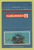 Matchbook Cover - Kenworth Semi Trucks 40 Strike