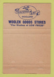 Matchbook Cover - Traverse Bay Woolens City Ludington MI 40 Strike