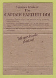 Matchbook Cover - Captain Bartlett Inn Fairbanks AK 40 Strike