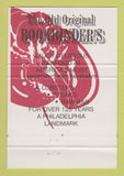 Matchbook Cover - Bookbinder's Restaurant Philadelphia PA 40 Strike