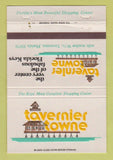Matchbook Cover - Tavernier Towne FL Shopping Center 40 Strike