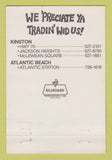Matchbook Cover - Kings Restaurant Kinston NC pig 40 Strike
