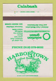 Matchbook Cover - Harbor Town Seafood Restaurant Calabash NC 40 Strike