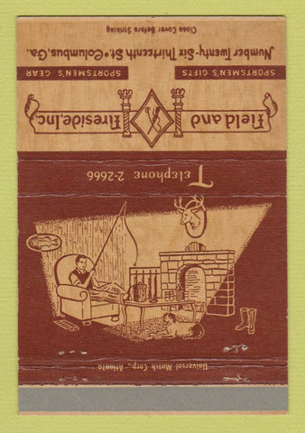 Matchbook Cover - Field and Fireside Sporting Goods Columbus GA 40 Strike