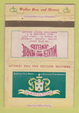 Matchbook Cover - Hamilton Watches Jewelry North Tonawanda NY WORN 40 Strike