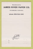 Matchbook Cover - King James Cast Coat Mudge Paper Washington DC 40 Strike