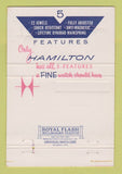 Matchbook Cover - Hamilton Watches Ohlrogge's Jewelry Zumbrota MN 40 Strike