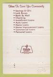 Matchbook Cover - Bank of Pawnee IL 40 Strike