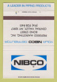 Matchbook Cover - Nibco Pipe Preferred Marketing Central Valley NY 40 Strike