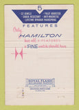 Matchbook Cover - Hamilton Watches JT Allen Jewelry Richmond VA 40 Strike