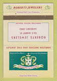 Matchbook Cover - Hamilton Watches Roberts Jewelery Sandusky OH 40 Strike