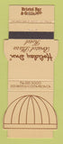 Matchbook Cover - Holiday Inn Bristol Plaza Hotel Costa Mesa CA