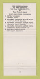 Matchbook Cover - Chateau Motor Hotel Shreveport LA 30 Strike