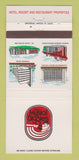 Matchbook Cover - Stan Musial Biggies St Louis MO Cardinals Baseball 30 Strike