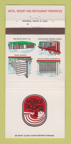 Matchbook Cover - Stan Musial Biggies St Louis MO Cardinals Baseball 30 Strike