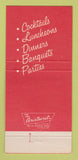 Matchbook Cover - Picador Restaurant Gardena CA 30 Strike