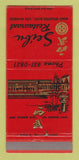 Matchbook Cover - Seibu Restaurant Los Angeles CA Japanese 30 Strike