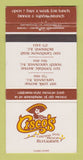 Matchbook Cover - Cisco's Mexican Restaurant Richmond Vancouver BC 30 Strike