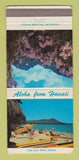 Matchbook Cover - Hawaii Tourism Aloha 30 Strike