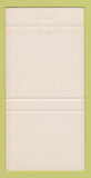 Matchbook Cover - Samaniego House Tucson AZ 30 Strike