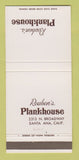 Matchbook Cover - Reuben's Plankhouse Restaurant Santa Ana CA 30 Strike