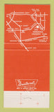 Matchbook Cover - Los Serranos Country Club Chino CA 30 Strike