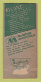 Matchbook Cover - Grant Oil Tool Company Los Angeles Compton CA WORN 30 Strike