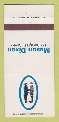 Matchbook Cover - Mason Dixon Trucking 30 Strike