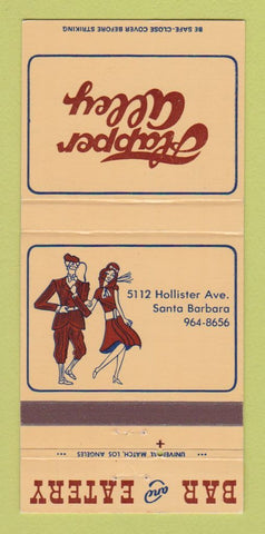 Matchbook Cover - Flapper Alley Restaurant Santa Barbara CA 30 Strike