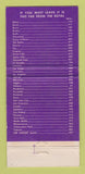 Matchbook Cover - Royal Restaurant Boise ID 30 Strike