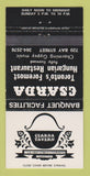 Matchbook Cover - Esarda Hungarian Restaurant Toronto ON 30 Strike