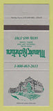 Matchbook Cover - Manoir Richelieu Quebec QC 30 Strike