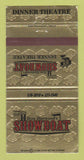 Matchbook Cover - Dow Sherwood's Showboat Dinner Theatre WEAR 30 Strike