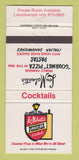 Matchbook Cover - Lou Malnati's Pizza Chicago Elk Grove IL WEAR 30 Strike
