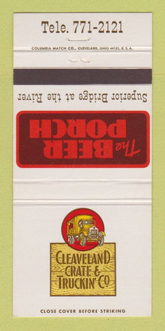 Matchbook Cover - Cleveland Crate & Truckin 30 Strike